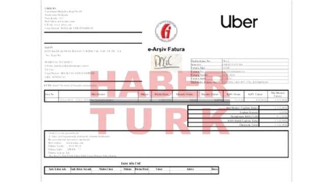 Maslak Vergi Daire Kayıt Olan UBER Vergi Vermeye Başladı