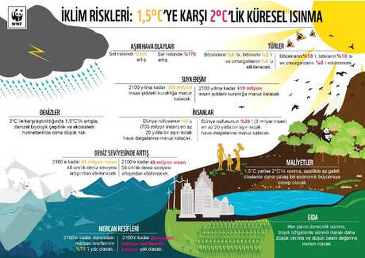 Küresel Isınmayı 1.5 Derecede Tutmak İçin Acele Etmeli'