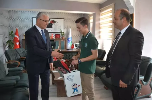 Müdür Ekici'den Atatürk Anadolu Lisesine Ziyaret