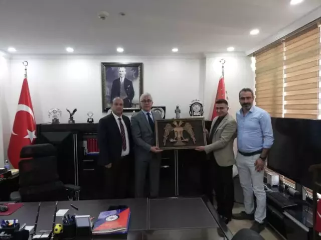 Müdür Ekici'den Atatürk Anadolu Lisesine Ziyaret