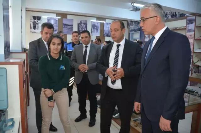 Müdür Ekici'den Atatürk Anadolu Lisesine Ziyaret