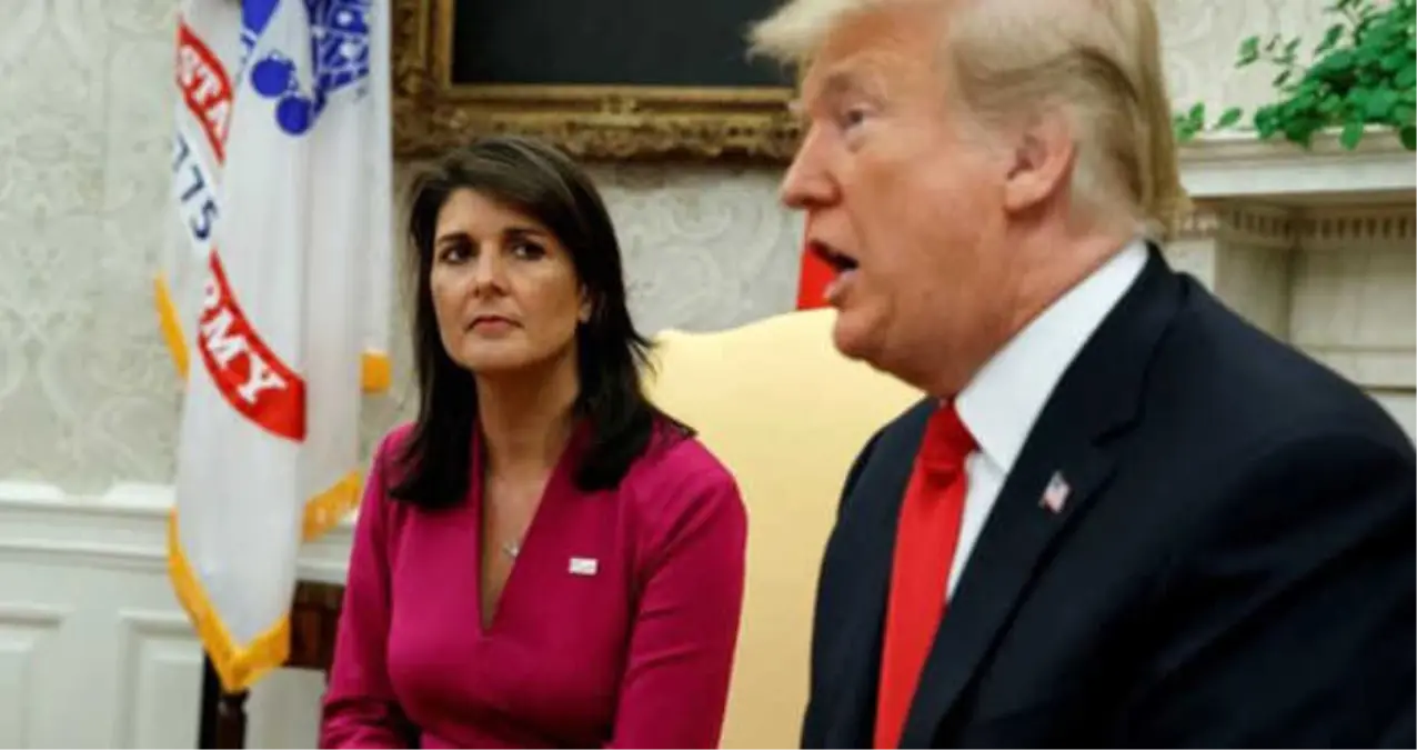 ABD'nin Birleşmiş Milletler Daimi Temsilcisi Nikki Haley İstifa Etti! Nikki Haley Kimdir?