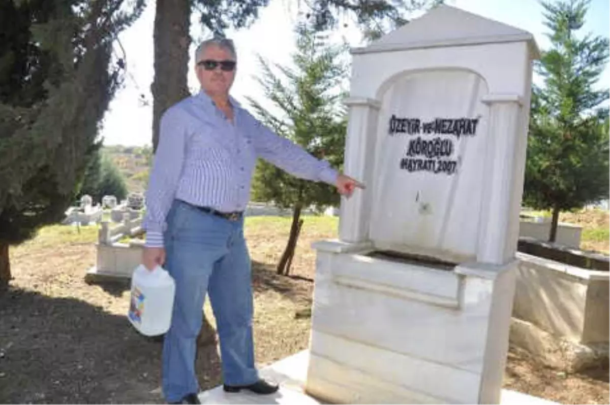 Çalınan Muslukların Yerine Plastik Musluklar
