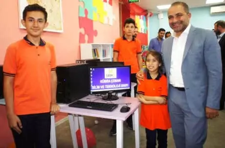 Çevreci Öğrenci Sayesinde Okula Teknoloji Sınıfı - Haberler