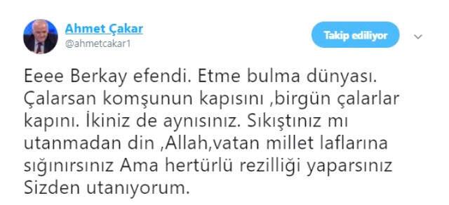 Ahmet Çakar, Açtı Ağzını Yumdu Gözünü: Sizden Utanıyorum