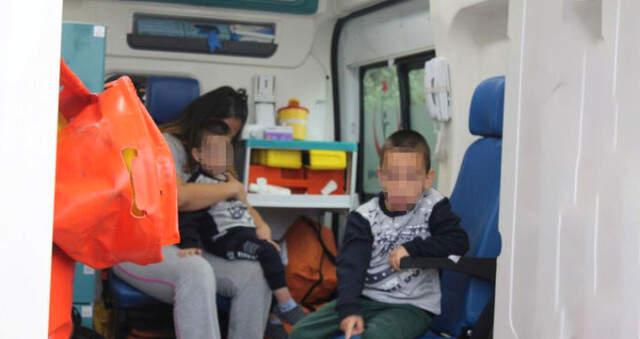 Annelerini Sokak Ortasında Kanlar İçinde Bulan Çocuklar Sinir Krizi Geçirdi