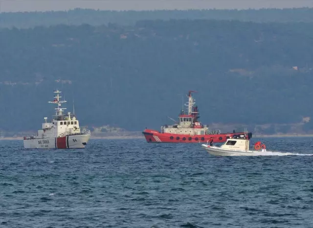 Çanakkale Boğazı'nda Uçak Kazası Tatbikatı