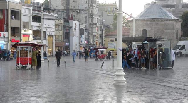 Meteoroloji'den İstanbul İçin Kuvetli Yağış Uyarısı