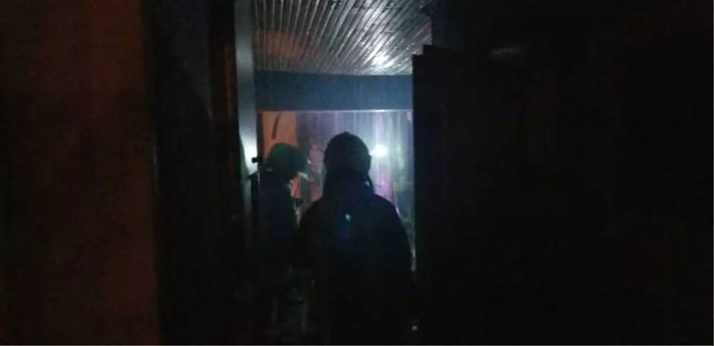 Denizli'de Otel Yangını