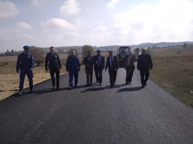 Dumlupınar'da Yol Çalışmaları
