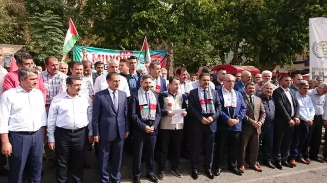 Filistin'e Destek Çağrısı Yapıldı