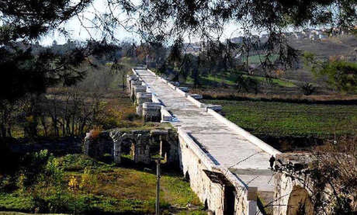 Justinianus Köprüsü'nde Restorasyon Başladı; Haç İşaretli Sütun Başlığı Bulundu