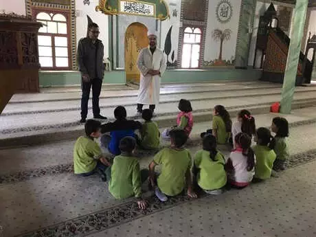 Öğrenciler, Müftülük ve Cami Ziyaretinde Bulundu