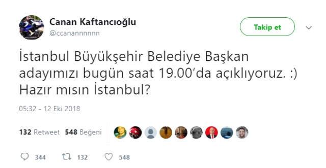 Son Dakika! CHP, İstanbul Büyükşehir Belediye Başkanı Adayını Bugün 19.30'da Açıklayacak
