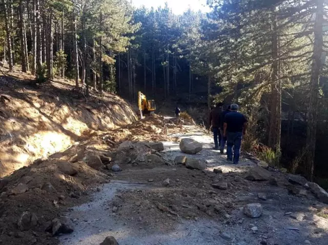 Yangınlara Daha Kolay Müdahale İçin Yeni Yollar Yapılıyor
