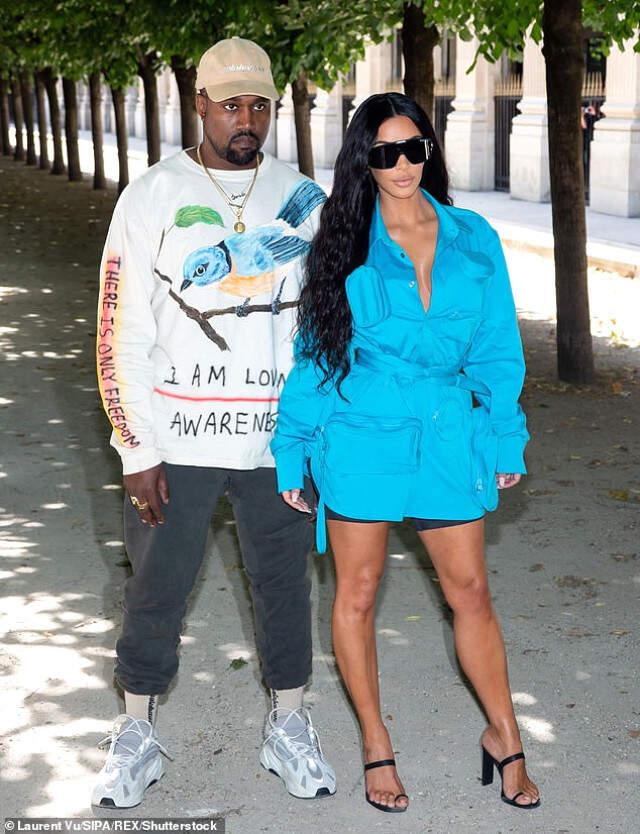 Kim Kardashian Eşi Kanye West'in ABD Başkanı Trump'la Görüşmesinden Sonra Tehdit Aldıklarını Söyledi