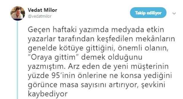 Vedat Milor İsyan Etti: Artık Paylaşmayacağım