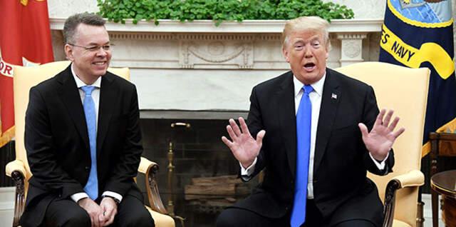 ABD Medyası: Brunson Serbest Kalmasaydı Trump Türkiye'den Tüm Diplomatik Personeli Çekecekti