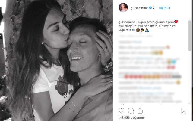 Amine Gülşe'den, Romantik Doğum Günü Paylaşımı!