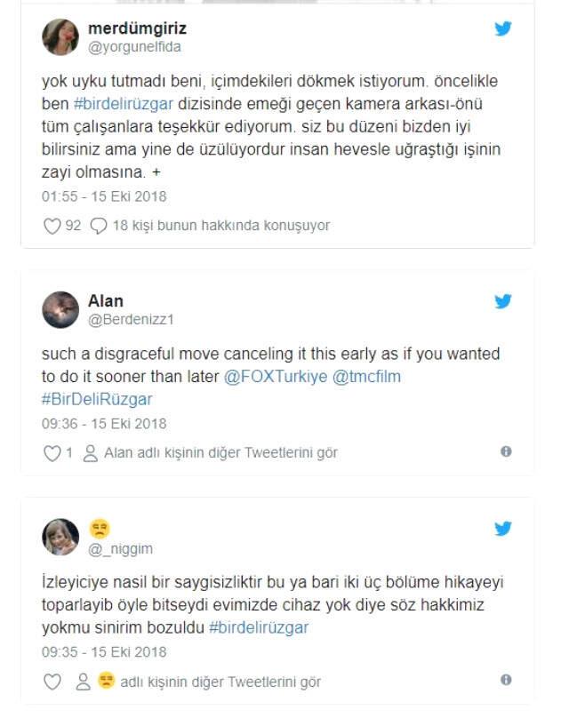 Bir Dizi Daha Reyting Kurbanı Oldu