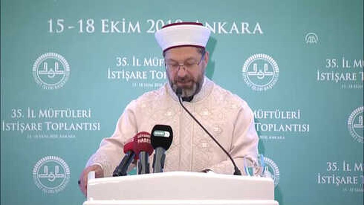 Erbaş: 'Her Hocamızın 10 Gencimize Rehberlik Etmesini İstiyoruz'