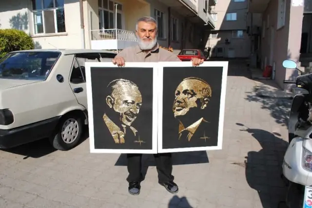 Huzurevi Sakini Eyisaraç'tan Cumhurbaşkanı Erdoğan'a Hediye