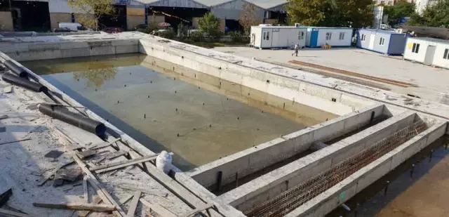 Kandıra'da Havuz Çalışması Sürüyor
