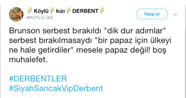 Rahip Brunson'ın Serbest Bırakılması, Twitter Kullanıcıları Tarafından Eleştirildi
