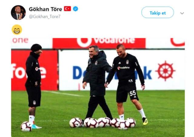 Şenol Güneş'in İdman Maçından Gönderdiği Gökhan Töre, Tecrübeli Hoca ile Buzları Eritti