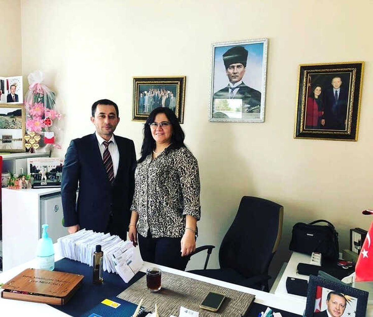 MHP'nin Talas Belediye Başkan Adayı Önder, Muhtarları Ziyaret Etti