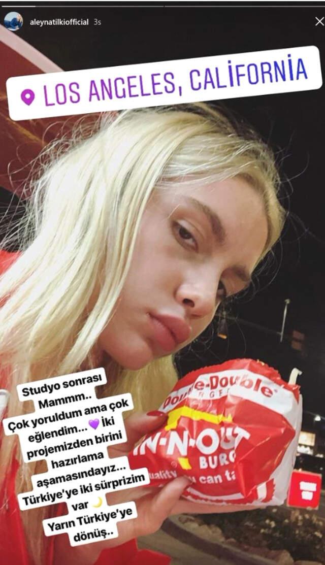 Aleyna Tilki Hayranlarına Müjdeli Haberi Amerika'dan Verdi