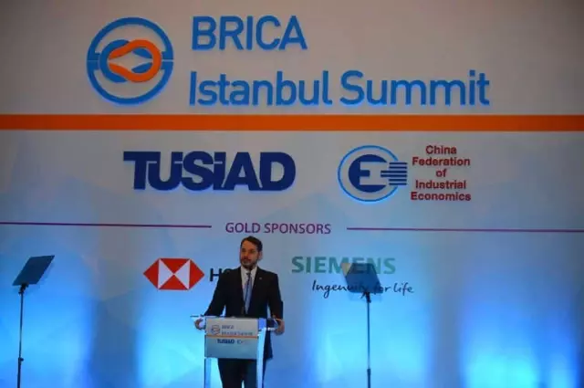 Hazine ve Maliye Bakanı Albayrak Brıca Zirvesi'nde Konuştu