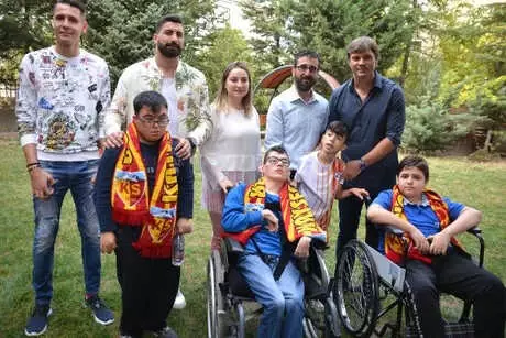 Kayserispor'dan Özel Eğitim ve Rehabilitasyon Merkezine Ziyaret