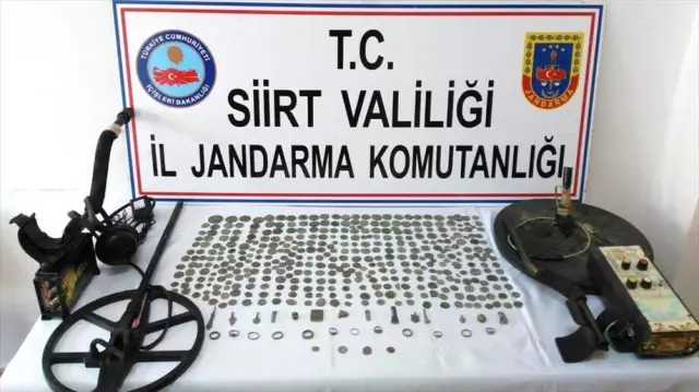 Siirt'te Tarihi Eser Operasyonu