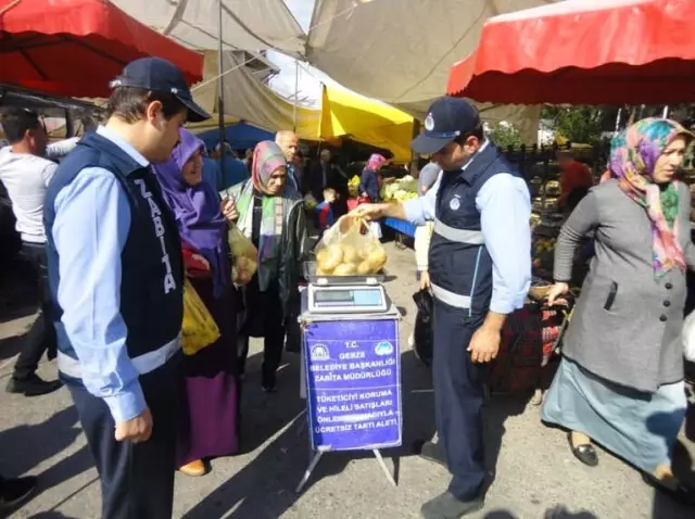 Zabıtadan Pazarlarda Denetim