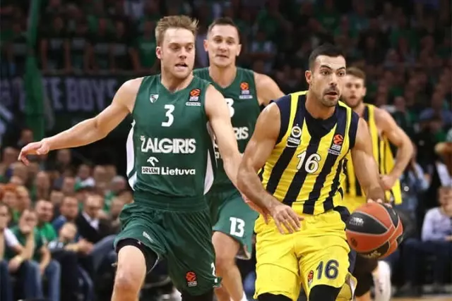 Fenerbahçe, Zalgiris'e de Acımadı: 82-75