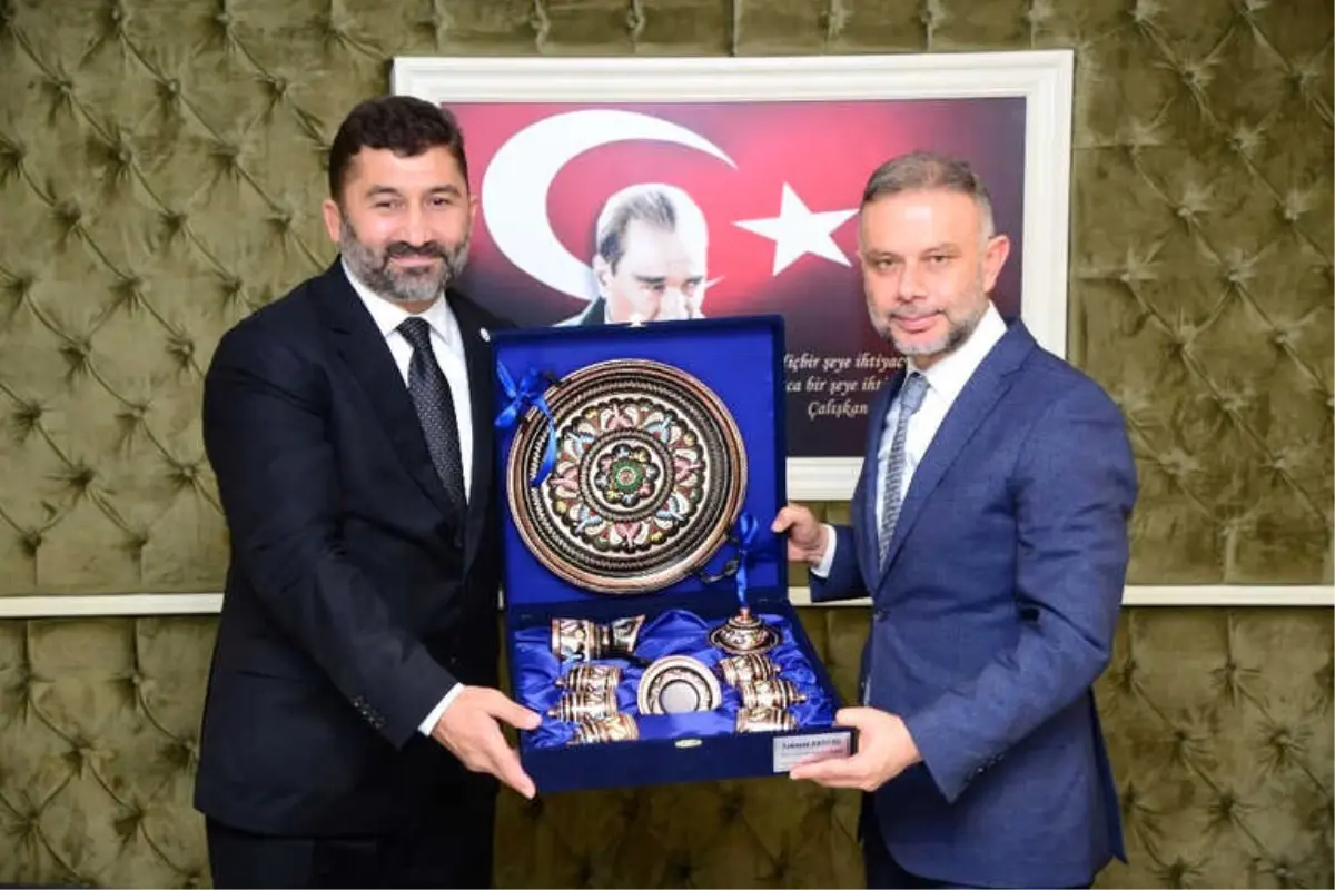 Rektör Karademir'den Başkan Ertürk'e Ziyaret