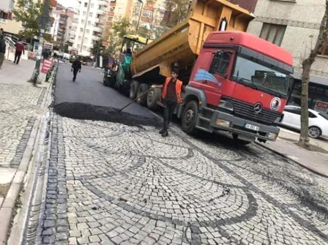 CHP'li Belediye, Olay Olan Asfalt Çalışmasına Açıklık Getirdi: Muhtar İstedi