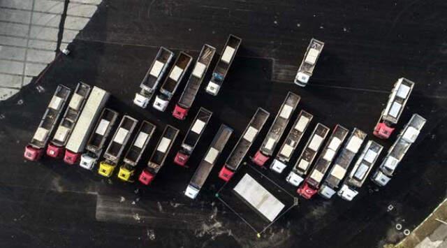 Fuarda Sergilenecek Mermerler Yaklaşık Bin 300 Tırla Taşındı
