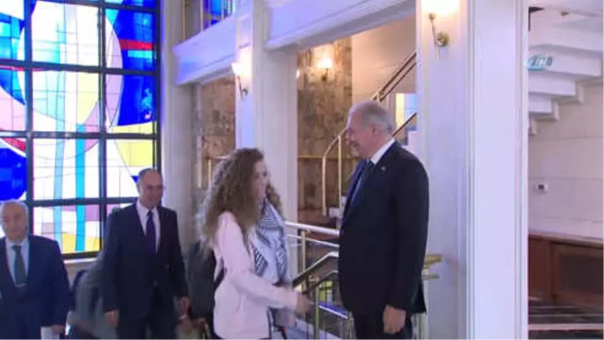 Ahed Tamimi, Mevlüt Uysal'ı Ziyaret Etti