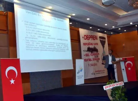 Van'da, Depremin Yıl Dönümünde 2'nci 'Deprem Çalıştayı' Van'da, Depremin Yıl Dönümünde 2'nci 'Deprem Çalıştayı'