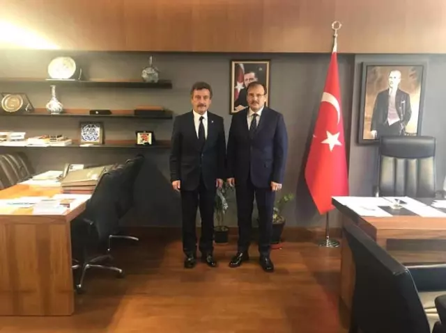 Başkan Çelik Yatırımlar İçin Ankara'da Başkan Çelik Yatırımlar İçin Ankara'da