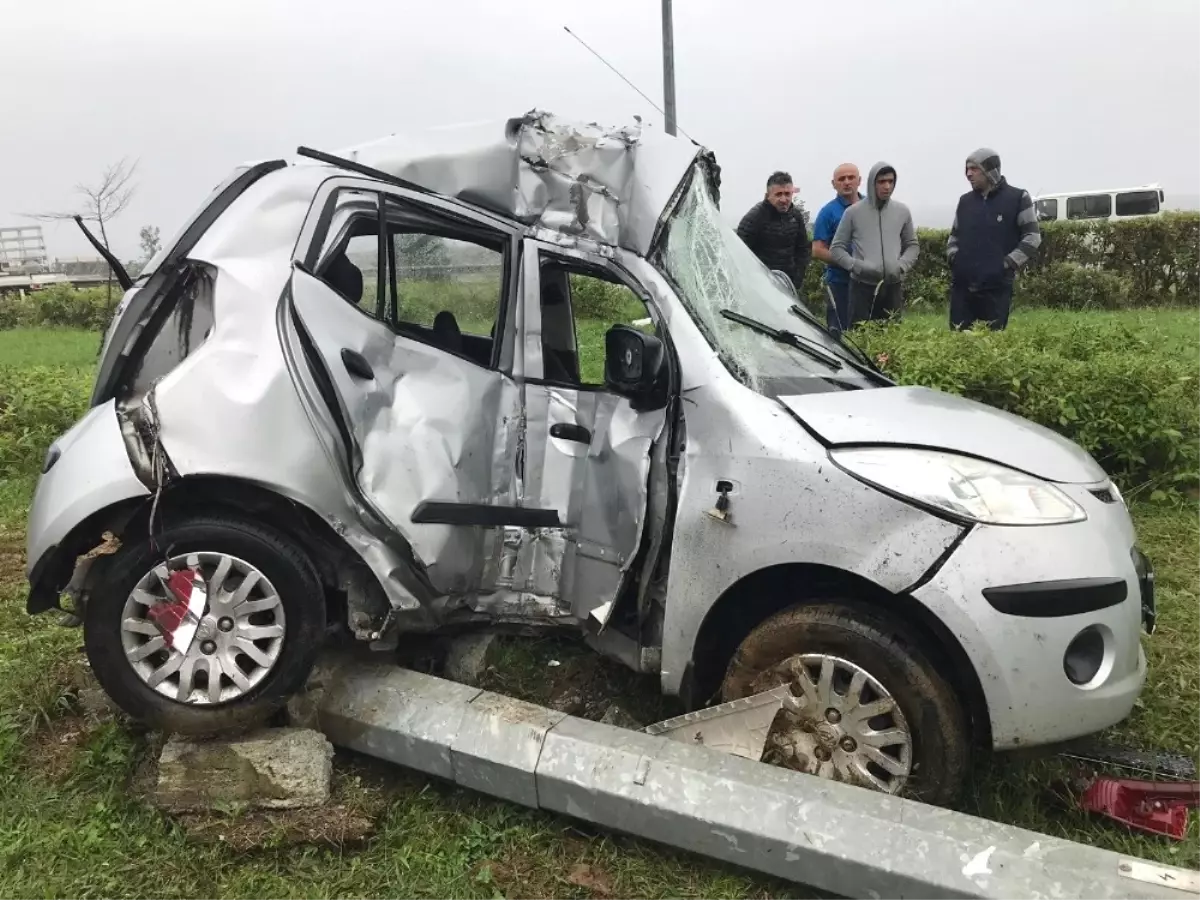 Rize'de Trafik Kazası: 1 Ölü - Haberler