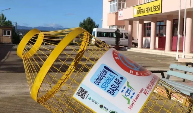 Bafra Belediyesinden Geri Dönüşüm Sepetleri Bafra Belediyesinden Geri Dönüşüm Sepetleri