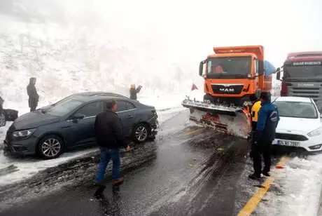 Erciyes'te Sezonun İlk Kar Kazası