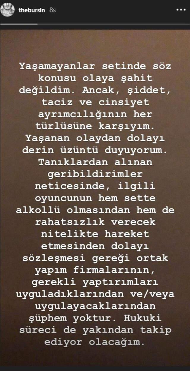 Yaşamayanlar Setinde Tacize Uğradığını Açıklayan Elit İşcan'a Rol Arkadaşlarından Destek Açıklaması Geldi