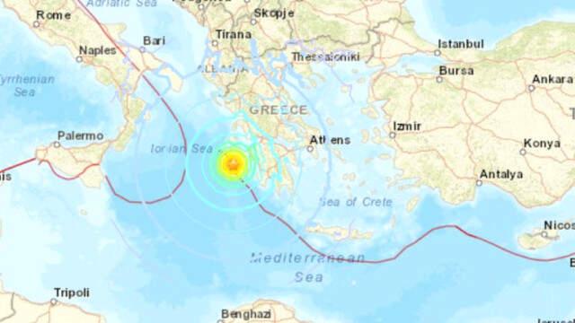 Yunanistan'daki 6,8 Büyüklüğünde Deprem 4 Ülkeden Daha Hissedildi