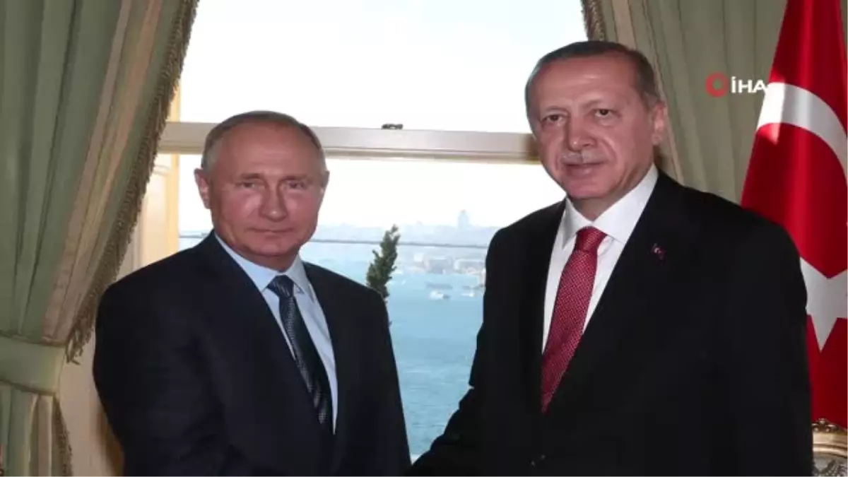 Cumhurbaşkanı Erdoğan, Vladimir Putin ile Birlikte Boğazı ...