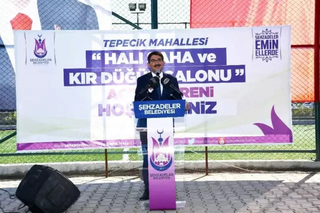 Şehzadeler'de Gençleri Sevindirecek Bir Tesis Daha Açıldı