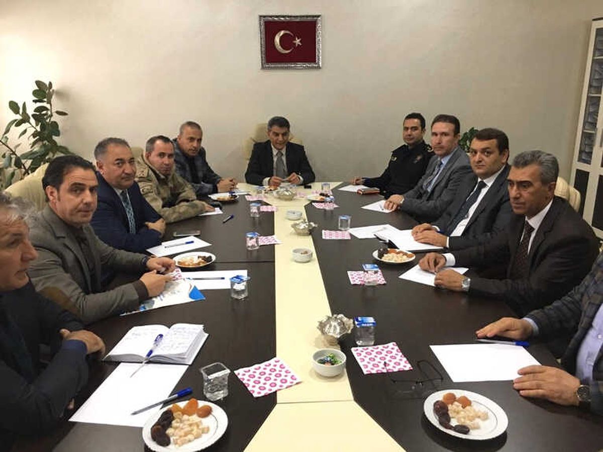 Tatvan'da Asayiş ve Güvenlik Toplantısı Düzenlendi